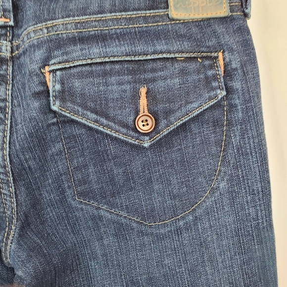 Ms Hippie Low Rise Wide Leg Jean 26 - Picture 8 of 9